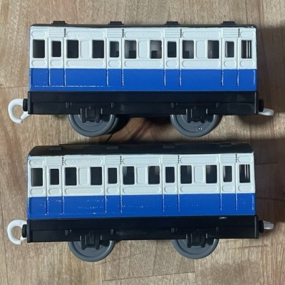 CUSTOM Tomy Plarail Blue Passenger Coaches