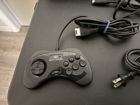 Sega Saturn Model 2 Console W/ Controller Cables 4 Games Tested Working