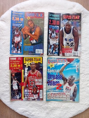 Vintage Collector's 5 Super Team & Top Poster Shaquille O'neal 1993,94 Rares 