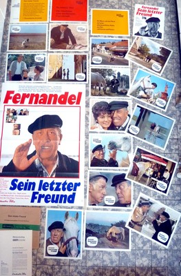 FERNANDEL Sein letzter Freund 20 AUSHANGFOTOS + A1 + WR Heureux qui comme Ulysse