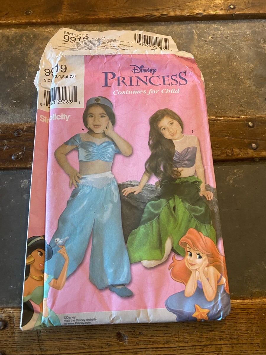 Jasmine Costume Pattern