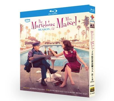The Marvelous Mrs. Maisel: Season 5   2Disc 1080P All RegionPlay Seal Box