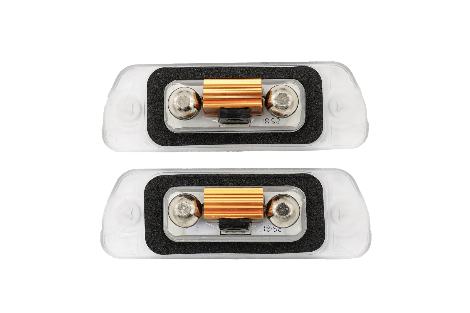 Éclairage feu LED immatriculation premium pour Mercedes Smart Roadster en polycarbonate - 2