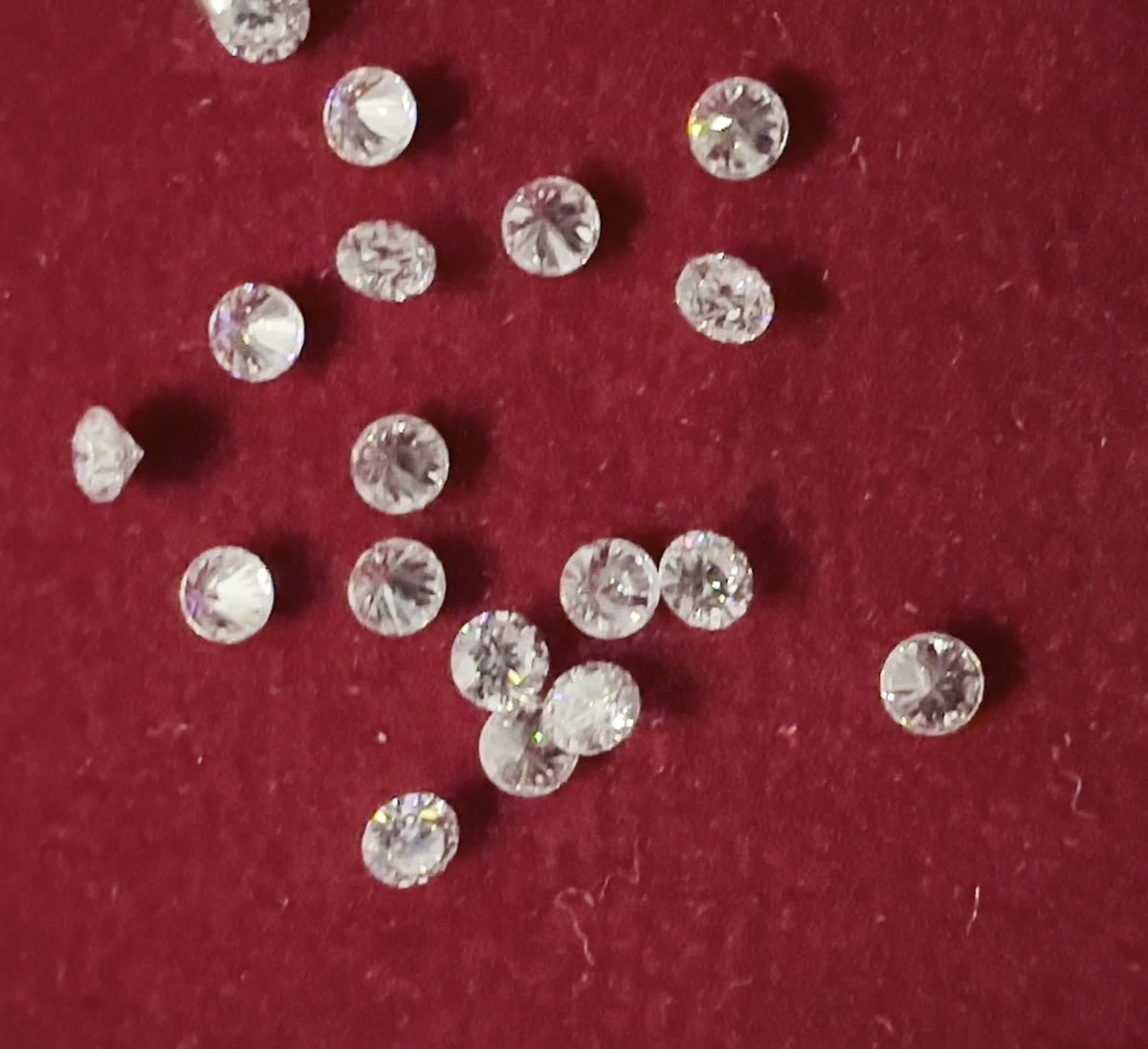 Lot De Diamants CVD Ronds 5mm - Couleur D, Clarté IF - Certifiés AGL - En Vrac - Neufs