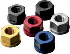 Driven Sprocket Nuts 10mm Silver DSNSL