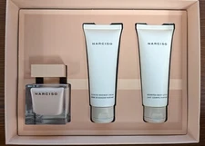 NARCISO BY NARCISO RODRIGUEZ 3 PIECE FRAGRANCE GIFT SET NIB READ DESCRIPTON