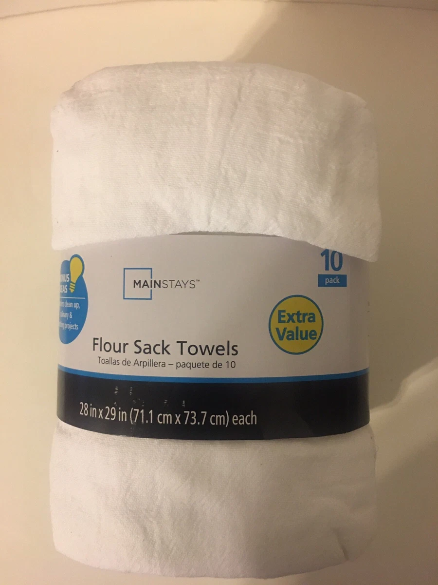 White Flour Sack Towels