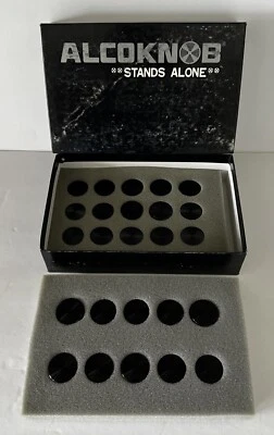 ALCO CONTROLS Alcoknob Control Knobs Model 1250B Black Anodized Aluminum Full Box Of 25 NOB