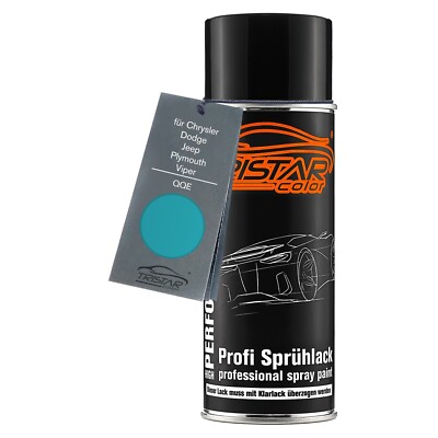 Autolack Spraydose für Chrysler Dodge Jeep Plymouth Viper QQE Aqua Perl Metallic