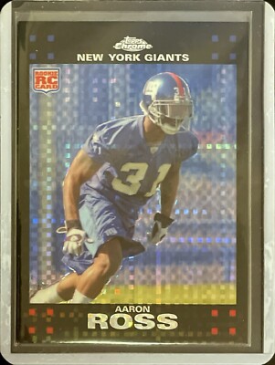 Aaron Ross - Rookie - 2007 Topps Chrome - XFractor #TC250