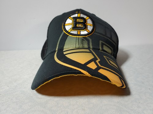 Boston Bruins Hockey Mesh XL/L Cap Hat 