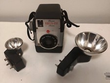 Kodak Brownie Bull's-Eye camera w/ Kodak Supermite  Kodalite Midget Flash.