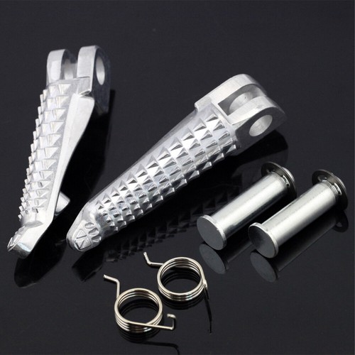 For KAWASAKI Z125 PRO Z250 Z300 NINJA 250 300 Foot Pegs Adapters Footrest Pedals - Picture 2 of 12