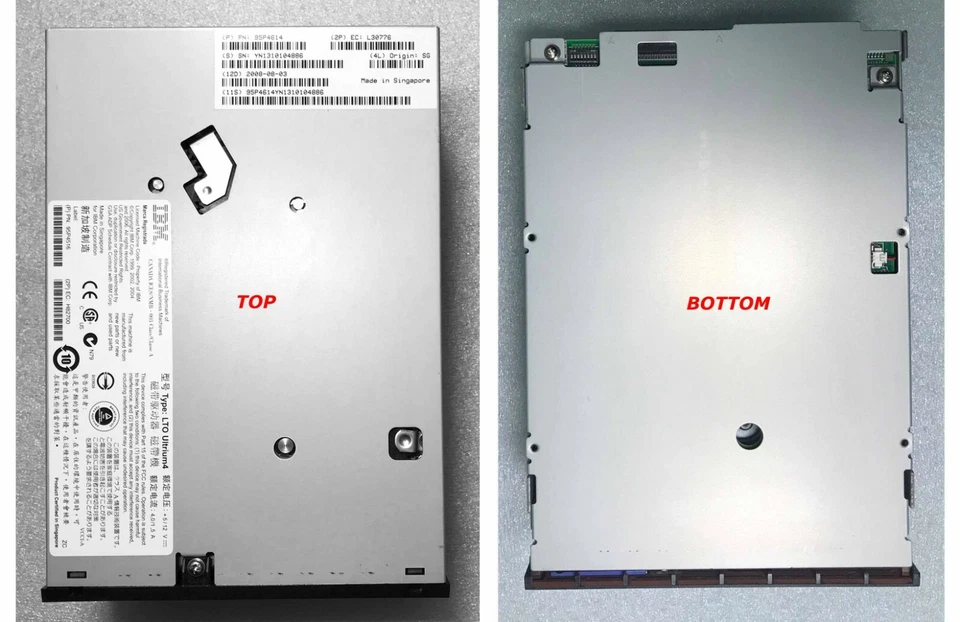 IBM Internal Ultrium LTO-4 (800/1600GB) SCSI LVD Tape Drive - IBM P/N: 95P4614 - Image 3 of 4