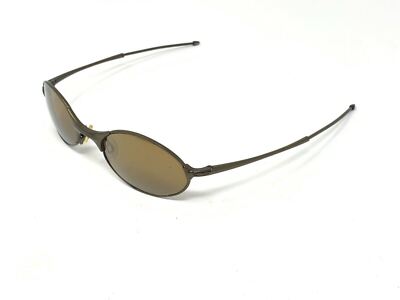 Oakley E - wire 2.0 Bronze Sunglasses Frames Only Scratched Lenses