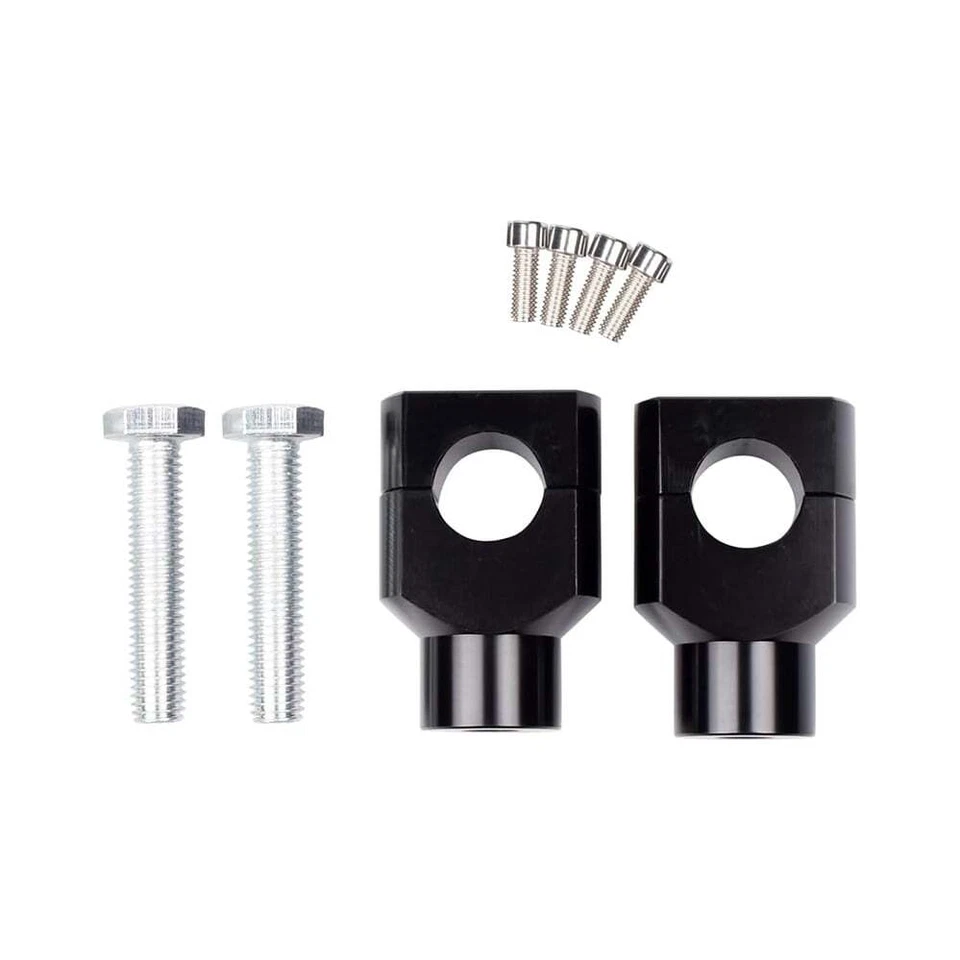 Elevadores de manillar de motocicleta de 1 pulgada de aleación de aluminio para motocicleta universales EE. UU. Foto 4 de 4