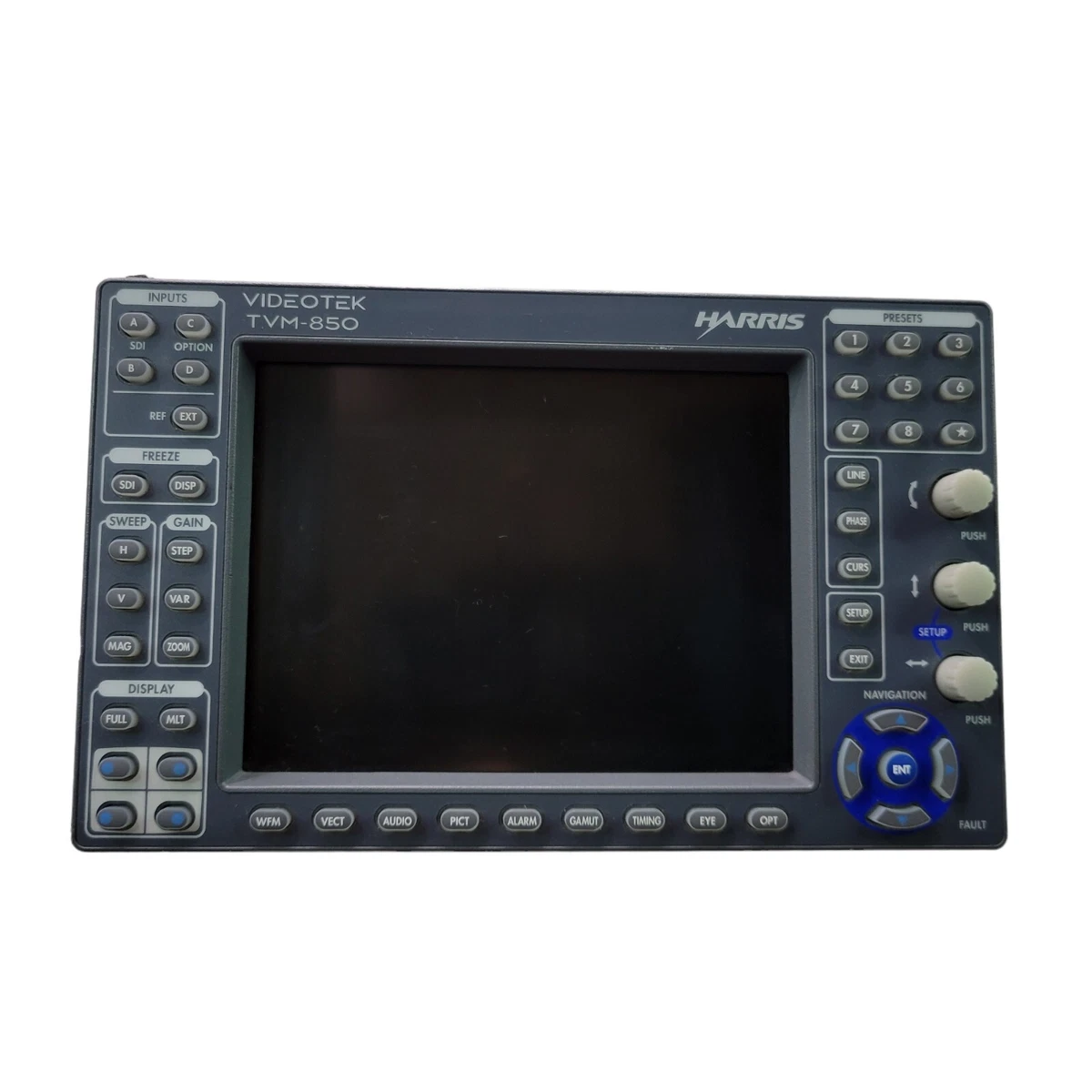 Moniteur De Forme D'onde Vidéo Imagine Videotek TVM9150PKG 3G/HD/SD + Analyseur Audio - Occasion Testé