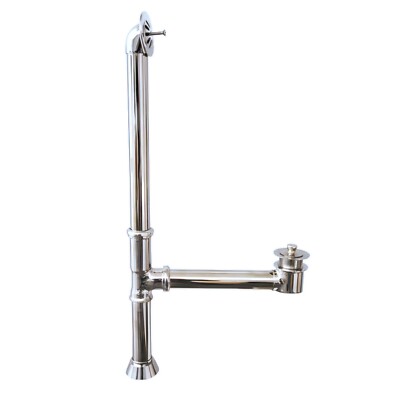 Barclay 5599-CP Exposed Leg Tub Waste & Overflow Pipe Set - Polished Chrome NIB