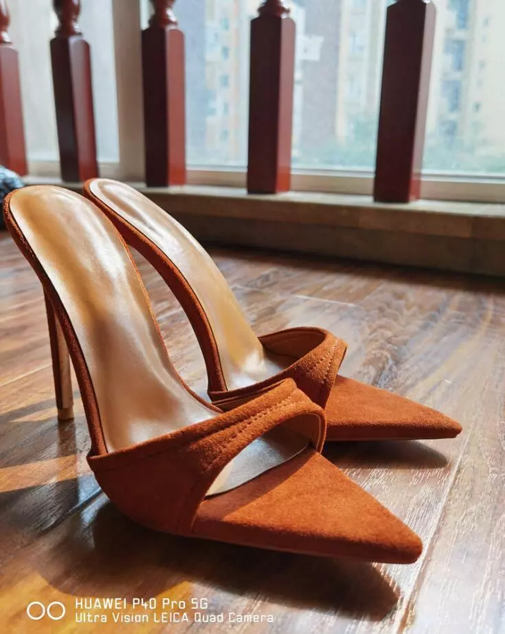 Sexy shop mule slippers