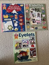 Design Originals Can Do Craft LOT 3 Eyelets Knockout Punches Embellish Scrapbook