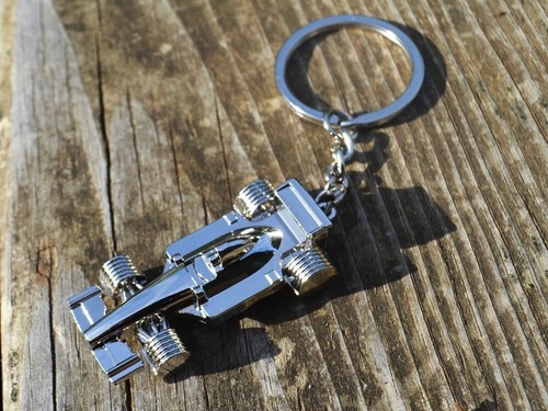 Formula 1 Race Car Keychain - Formula One Key Ring - F1 - Metal - Picture 5 of 9