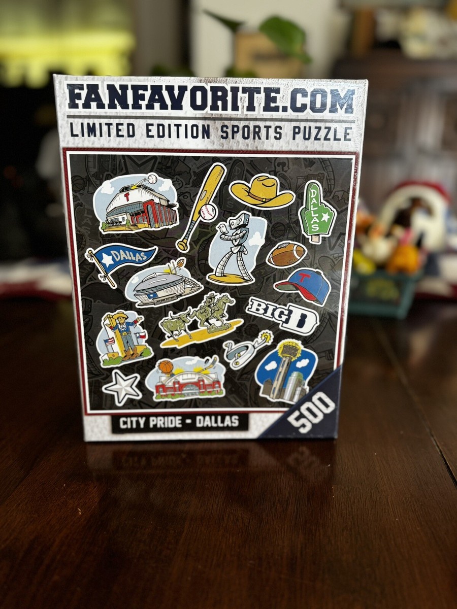 FanFavorite Limited Edition Sports Puzzle City Pride Dallas 500