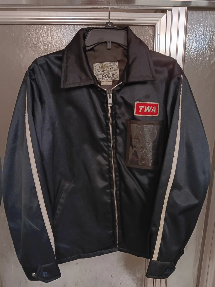 Airport TWA Airlines Employee Uniform Ramp Crew Blue JacketM Amazon Sportswear