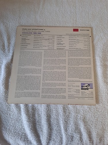 Various Shake Your Wicked Knees The Piano Blues Vol. 3 Vinyl LP - Picture 2 of 4