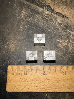 Printing Blocks   Decorative Borders   Lead Blocks.