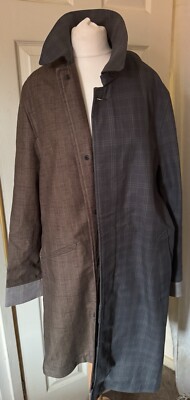 MAISON MARGIELA H&M Collab (Fusion Of Car Coats) Check Trench S-M Ltd Ed