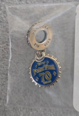Pandora Disney Parks Peter Pan 70th Anniversary Dangle Charm 2023 Exclusive
