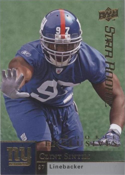 2009 Upper Deck Clint Sintim #4 - 1 of 2