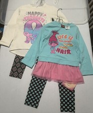 Trolls - Girls 2 Pc Set Lot Of 2 Size 5