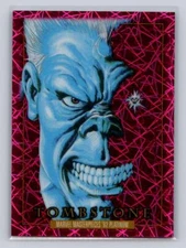 2024 Marvel Masterpieces '92 Platinum #99 Tombstone -Pink Lasers 846/992