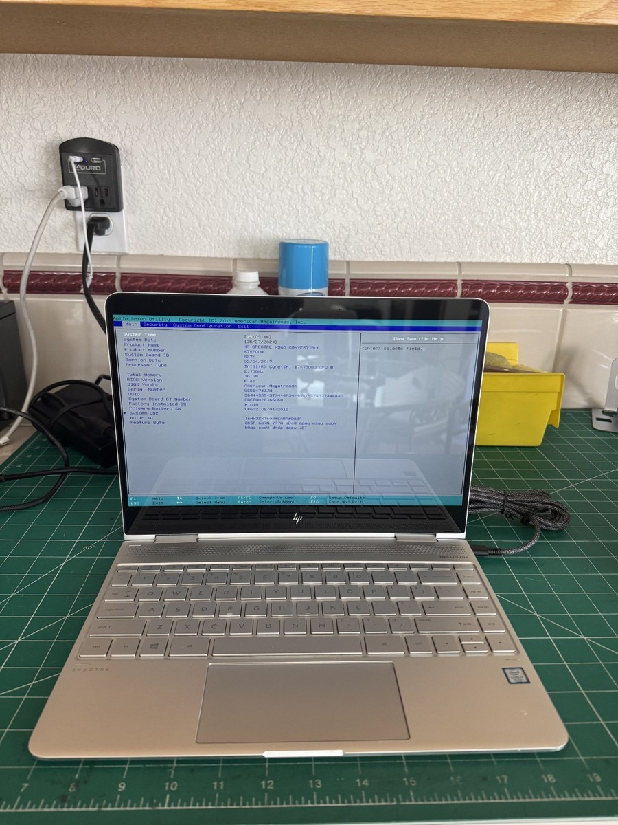 HP Spectre x360 2-in1 13-w023dx 13.3
