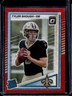 2025 Panini Donruss Tyler Shough Optic Rated Rookie Preview Red Wave RC #304