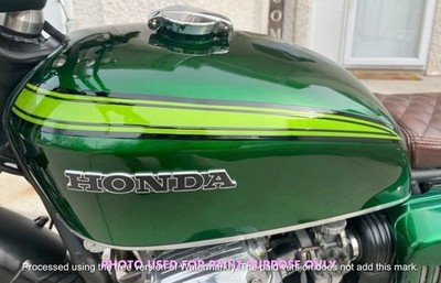 Honda CB750 K K0 K1 K2 K3 K4 Steel METALLIC GREEN Petrol Tank 1969-1974 /Fit fo