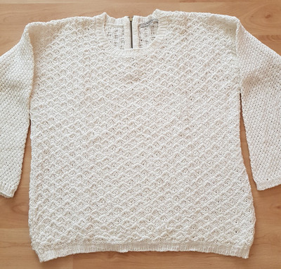 Gerard Darel Pullover Damen in Creme /Wollweiß Gr. 2  (S/M)