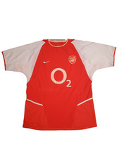 Arsenal 2002 2004 home shirt Thierry Henry size M