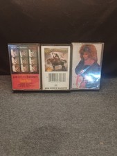 classic rock music cassettes lot Of 3 MOLLY HATCHET, JOAN JETT AND TINA TURNER.