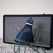 Distinctive Unique Badminton Keychain Pendant 3D Printed fits Sports Fan Decor