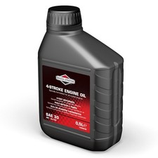 Briggs & Stratton 100004E 4-Stroke Lawn Mower Engine Oil 0.5 Litre, Black 