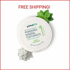 Primal Life Organics - Dirty Mouth Toothpowder, Tooth Cleaning Powder, Flavored