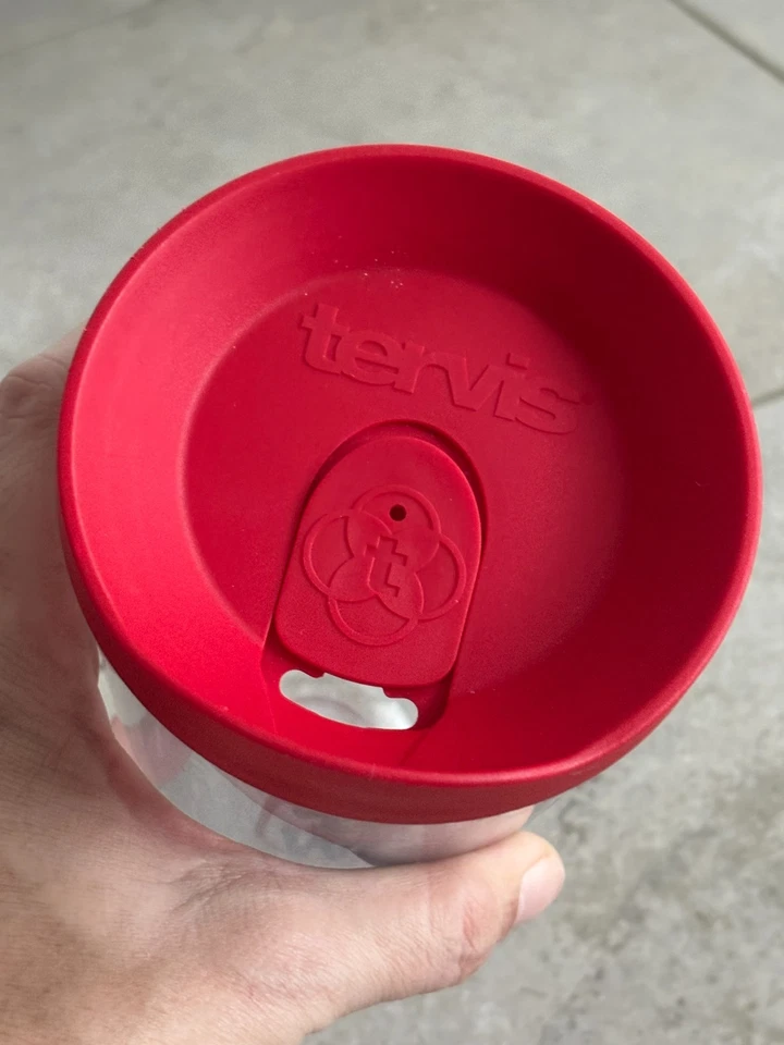 Vaso TERVIS Alto Plástico Vaso Tapa Taza Soldador Suministro Soldadura 24 Oz Foto 3 de 4