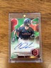 2023 Bowman's Best Chase Delauter Green Refractor /99 Auto #B23-CDE On Card Auto