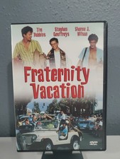 Fraternity Vacation (DVD, 1985) w/ Insert Tim Robbins Stephen Geoffreys Used VG Fraternity Vacation (DVD, 1985) w/ Insert Tim Robbins Stephen Geoffreys Used VG