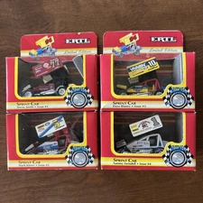 Ertl Nutmeg Collectible Sprint Car Issue 1, 2, 3, & 4 Smith Blaney Swindell Kins