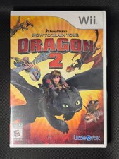 How to Train Your Dragon 2 (Nintendo Wii, 2014) Dreamworks Game W/ Manual