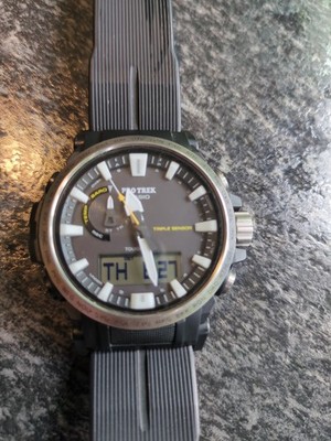Casio Pro Trek PRW-61-1A Tough Solar Atomic Triple Sensor Watch