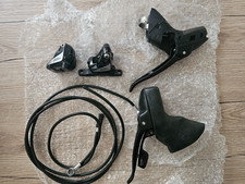 SET LEVE ERGOPOWER SRAM Rival 1 x 11 HYDRO2 + FRENI FLAT MOUNT STRADA GRAVEL